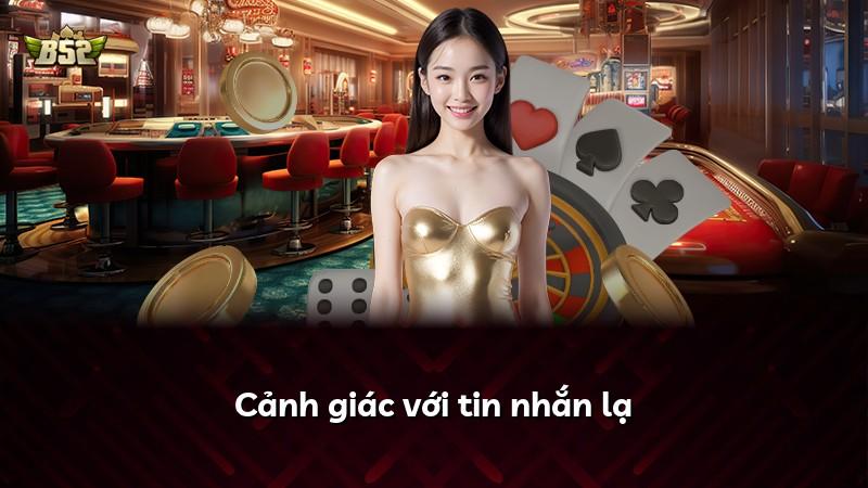Cảnh giác với tin nhắn lạ